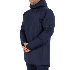 Chaqueta Acolchada de Excelente Calidad al por Mayor para Hombre, Chaqueta Larga con Capucha y Logotipo Personalizado - Product Image 1