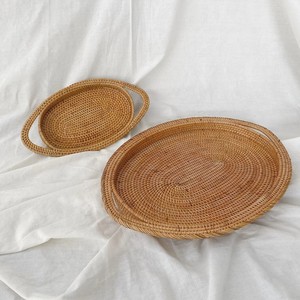 Elegante bandeja de servir para té y café, moderna, hecha a mano, de ratán, a precio competitivo. - Product Image 3