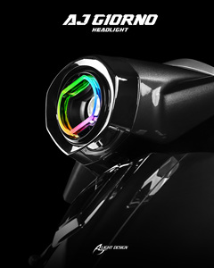 AJ Light Design Giorno Headlight Retrofit - Premium Bright Durable Waterproof <b>RGB</b> LED Color Changing PnP App <b>Controls</b> - Product Image 5