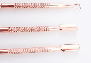 Empujador de Cutículas de Acero Inoxidable Reutilizable de Doble Uso de Alta Calidad, Ligero, con Logotipo Personalizado, Servicio OEM/ODM, 8 Piezas - Product Image 6