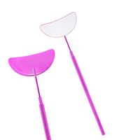 <strong>Best</strong> <strong>Selling</strong> Pink Lash Extensions Stainless Steel Eyelash Mirror Professional Lash Inspection Mirror Custom Color