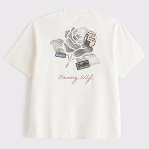 T-shirt unisexe à col rond en coton 100% - Nouveau design - Vêtements décontractés d'été - Vente en gros - Respirant - Séchage rapide - Manches courtes - Avec des designs personnalisés - Product Image 6