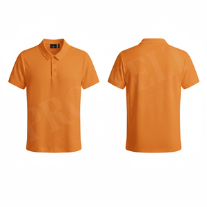 Fabricant de vêtements - Polo à manches courtes décontracté en coton mélangé respirant pour l'été - T-shirt uni de golf - Product Image 4
