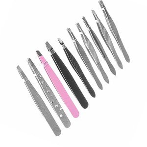 Pince à épiler en acier inoxydable 2026, pince à cheveux, tondeuse à sourcils, pince pour extensions de cils, outils de maquillage et de beauté - Product Image 1