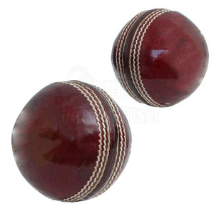 Pelota de Cricket de Alto Rendimiento, Ecológica, Transpirable y Flexible, con Cubierta de Cuero Sólido, para Entrenamientos Escolares y Sábados de Partidos - Product Image 4