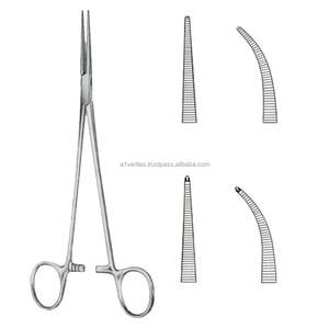 Pinza Halstead-Mosquitoe Arterial A-1 VERITAS Recta/Curva de 18cm/21cm, Instrumento de Acero Inoxidable |   Portaagujas - Product Image 6