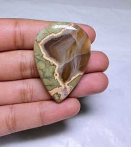 Cabochon de jaspe rhylite 100 % naturel de haute qualité, pierre précieuse en vrac pour la guérison, jaspe en gros pour la joaillerie - Product Image 1