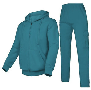 ชุดวอร์มแบบมีฮู้ดพิมพ์ลายสำหรับฤดูหนาว แขนยาว มีเชือกผูก ระบายอากาศได้ดี เป็นมิตรกับสิ่งแวดล้อม สำหรับผู้ชายและผู้หญิง - Product Image 5