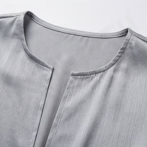 Abaya islamique modeste pour femmes, écologique, grande taille, manches longues, tissu en soie, hijab respirant, nouvelle arrivée, robe tendance - Product Image 4