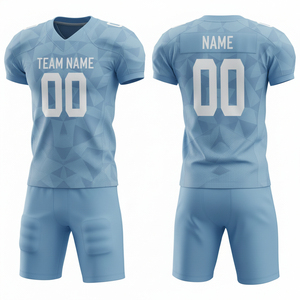 Uniforme de Fútbol Americano Personalizable y Transpirable para Hombre, Talla XL, Ropa Deportiva Personalizada que Incluye Jersey, Pantalón y Camiseta de Manga Corta - Product Image 6
