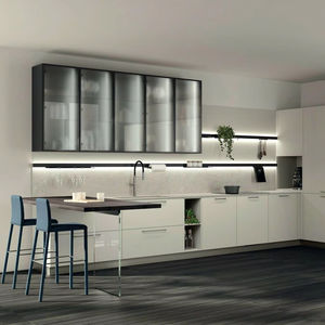 Juego de Muebles de Cocina Modulares Europeos Personalizados JY Project, Listos para Armar, de Madera Ecológica, Resistentes al Fuego, con Organizador de Despensa y Bisagras de Lujo - Product Image 2