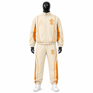 Chaqueta y Pantalones Deportivos Cortavientos Reflectantes para Hombre al por Mayor, Traje Cortavientos Personalizado de Alta Calidad y Ligero - Product Image 2