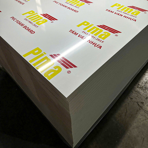 Custom Designed White PVC WPC Foam Board <b>Sheet</b> 15mm Thickness 0.6 G/cm3 Density Decorative <b>Plastic</b> Wall Panels Advertising Pima - Product Image 3