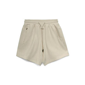 กางเกงขาสั้นวิ่งลำลองผู้ชายลายโลโก้แบบกำหนดเอง ผ้าถักขนสัตว์ แห้งเร็ว ป้องกันรังสียูวี - Product Image 1