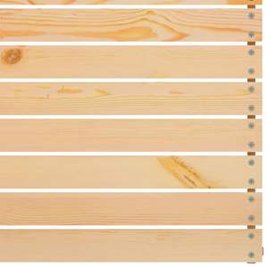 Sofá Modular de Esquina para Jardín de Madera de Pino Natural Sólido, Tamaño Estándar con Diseño Elegante - Product Image 4