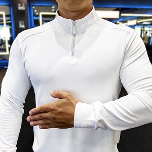 Fabricant de T-shirts de Sport à Compression Personnalisés – T-shirts de Gym Respirants en Polyester et Spandex avec Impression par Transfert Thermique – OEM ODM en Gros - Product Image 2