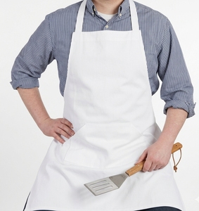 Modern Designs Eco-friendly Low MOQ Custom Printed High Quality Adjustable Cotton Restaurant Cooking <b>Aprons</b> for Women and <b>Men</b> - Product Image 1