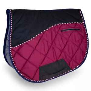 Almohadillas de montura western de doma clásica 100% hechas a mano de alta calidad para equitación estilo inglés, forradas con algodón y tela. - Product Image 5