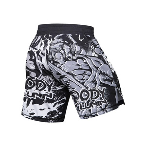 กางเกงขาสั้น MMA สำหรับผู้ชายใส่สบายสำหรับฝึกซ้อม - Product Image 3