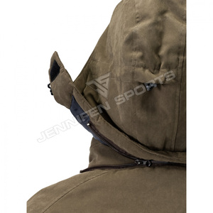 Chaqueta de Caza Personalizada con Logotipo para Hombre, Cortavientos, 100% Algodón, con Marca Deportiva a la Moda, Chaqueta Personalizable - Product Image 5