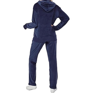 Offre Spéciale unisexe 2 pièces ensemble hiver sweat à capuche poche pantalons de survêtement survêtement Cargo pantalon survêtements automne femmes à capuche survêtements - Product Image 3