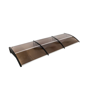 Toldo de pared <span class=keywords><strong>para</strong></span> ventana, puerta o balcón, con protección solar, de policarbonato, marca Middle Edge. - Product Image 2