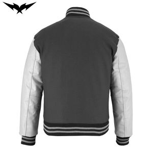 Veste universitaire, vêtements de baseball, fabrication de vestes à boutons pour hommes, vestes d'hiver personnalisées, broderie de logo - Product Image 3