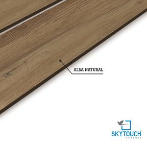 Azulejos de tablones de madera, azulejos de porcelana esmaltada de 200x1200mm, aspecto de madera maciza, azulejos de madera con acabado mate gráfico texturizado de granja antideslizante - Product Image 2