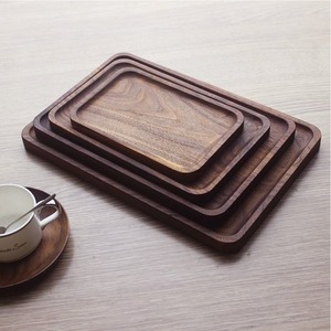 Excepcional bandeja de madera hecha a mano, plato de servir de madera para cocina moderna, restaurante, hogar, regalo, decoración, accesorios, colección - Product Image 5