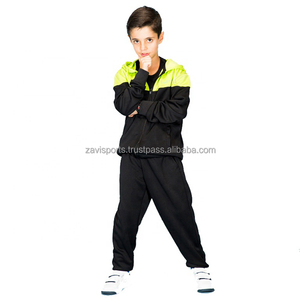 2025-26 Kids Zipper Tracksuit Streetwear <b>Boys</b> Fashion Jogger Set Wholesale Kids Zipper Tracksuit Sportswear For Sales OEM - Product Image 1