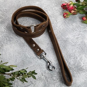 Correa de cuero personalizada para perros, Correas de cuero para mascotas, Accesorios de cuero para perros, Correas para perros - Product Image 1