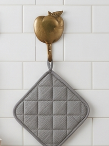 Finest Quality Brass Teapot And Peach Wall <b>Hooks</b> Novelty Design Anti-Rust Metal <b>Hook</b> Home Decorative Accents - Product Image 4