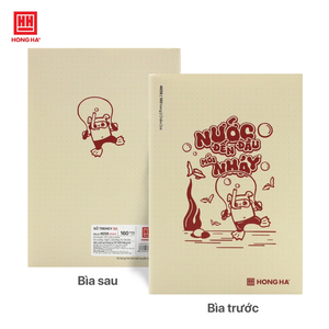 Cuaderno de composición Hong Ha Modelo 4658 con cubierta de papel cosida con hilo estampado de moda, origen Vietnam, 160 páginas, laminado - Product Image 1