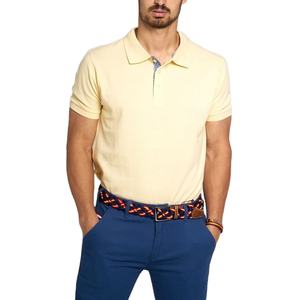 Algodón personalizado de alta calidad para hombre para Polo, tela de punto, absorción de sudor OEM para exportación de golf, BD suministrado de confianza - Product Image 6