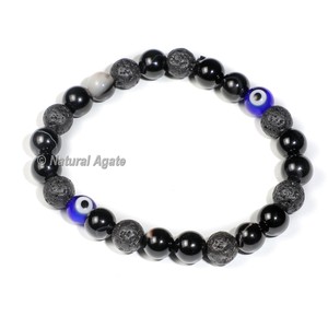 Bracelet puissant à sept chakras avec quartz rose pour l'équilibre et le bien-être - Product Image 4