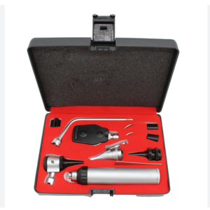 Ensemble de diagnostic ORL électrique portable de haute qualité en acier inoxydable, certifié CE ISO13485, instrument médical de classe II pour hôpital - Product Image 3