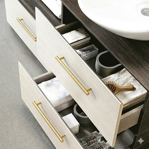 High Quality Modern Minimalist Aluminum Alloy T-<b>Bar</b> Cabinet Handle <b>Pull</b> Hardwares Materials Kitchen Wardrobe Bedroom Dining Room - Product Image 6