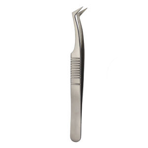 แหนบดึงขนตาปลายเรียบ ทนทาน ป้องกันไฟฟ้าสถิตย์ ผลิตจากสแตนเลส เหมาะสำหรับร้านเสริมสวย - Product Image 4