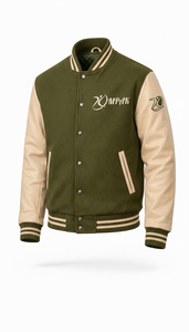 Manches en cuir brodées style universitaire professionnel, patchs brodés, style urbain viral, durable - Product Image 2