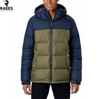 Veste matelassée pour homme avec impression de logo personnalisé, fabricant OEM en gros, étiquette privée, broderie personnalisée, veste d'hiver en gros