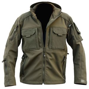 Chaquetas de Forro Polar para Hombre, Estilo Bomber, con Capucha y Cierre de Cremallera, Ligeras y Transpirables, para Invierno, Moda Urbana, Venta al Por Mayor - Product Image 1