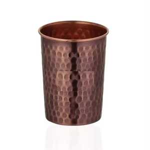 Juego de Tazas de Cobre Martillado Clásico Moscow Mule de Skies Traders, Pajitas Metálicas Ecológicas, Gran Capacidad, Portátil, para Bar de Cócteles - Product Image 2