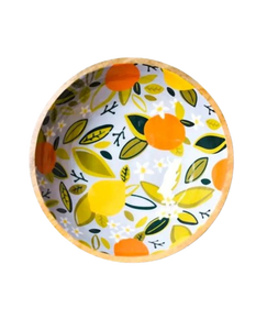 Tazón para Servir Ensaladas de Madera Maciza de Primera Calidad – Utensilios de Cocina Rústicos Hechos a Mano – Tazón Decorativo de Madera para Centro de Mesa - Product Image 1