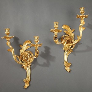 Applique Murale Classique Royale Dorée en Laiton Antique, Luminaire Mural à Bougies pour Salon, Chambre, Hôtel, Palais, Décoration Intérieure - Product Image 4