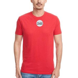 Camisetas Rojas Unisex de Corte Ajustado, 100% Algodón Suave, con Logotipo Personalizado Serigrafiado - Product Image 1