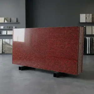 Hot Selling Imperial Red Granite Premium Granite Slabs Durable Natural <b>Stone</b> Material for Flooring Countertops Walls and Luxury - Product Image 2