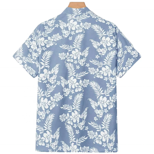 Nouvelles Chemises Hawaïennes Florales d'Été pour Hommes à Manches Courtes, Respirantes, Décontractées, pour les Vacances, Vente en Gros, Personnalisables, 100% Polyester - Product Image 2