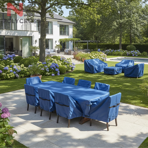 Housse de protection extra résistante pour meubles de jardin, coutures renforcées, imperméable, facile à ranger, pour meubles de patio et d'extérieur - Product Image 4