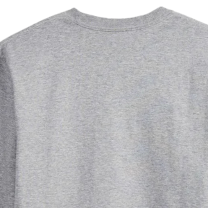 Camiseta de Manga Larga de Algodón Premium Color Gris Jaspeado, Camiseta Informal Cómoda y Transpirable, Prenda Lisa Personalizable - Product Image 4
