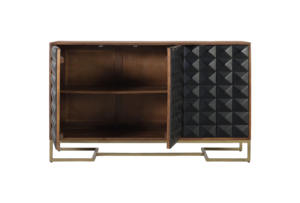 Aparador de Madera de Mango de Diseño Industrial Moderno, Mueble de Almacenamiento, Cómoda, para Comedor, Hotel, Villa, Organización del Hogar - Product Image 5